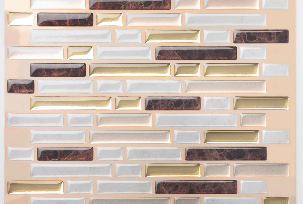 random brick metal marrone